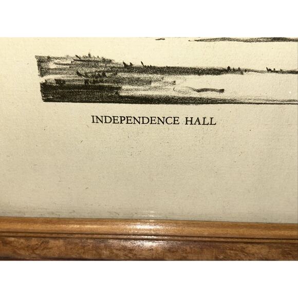Independence Hall M Bradbury Hunmer Philadelphia PA T.D.M. Co 1942 - Picture 8 of 16